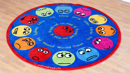 An image of Emotions Interactive Circular Placement Carpet