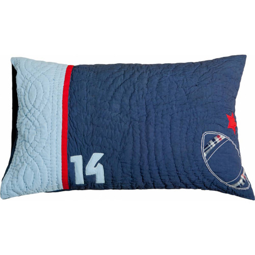 An image of Sports Quilted Pillowcase