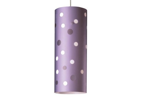 An image of Polka Dot Regular Ceiling Light- Lilac