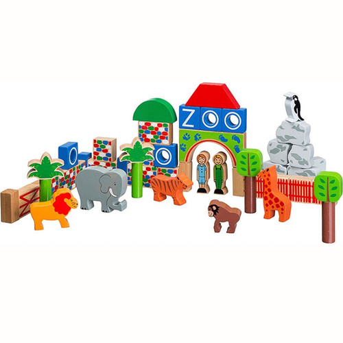 An image of Zoo Building Blocks Set