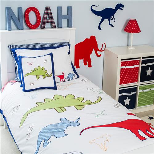 dinosaur single duvet set