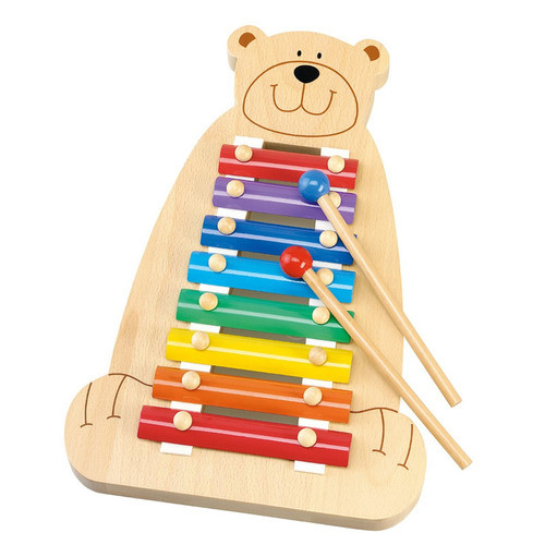 An image of Wooden Musical Bear