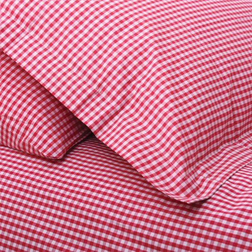 An image of Fitted Sheet - Red Junior