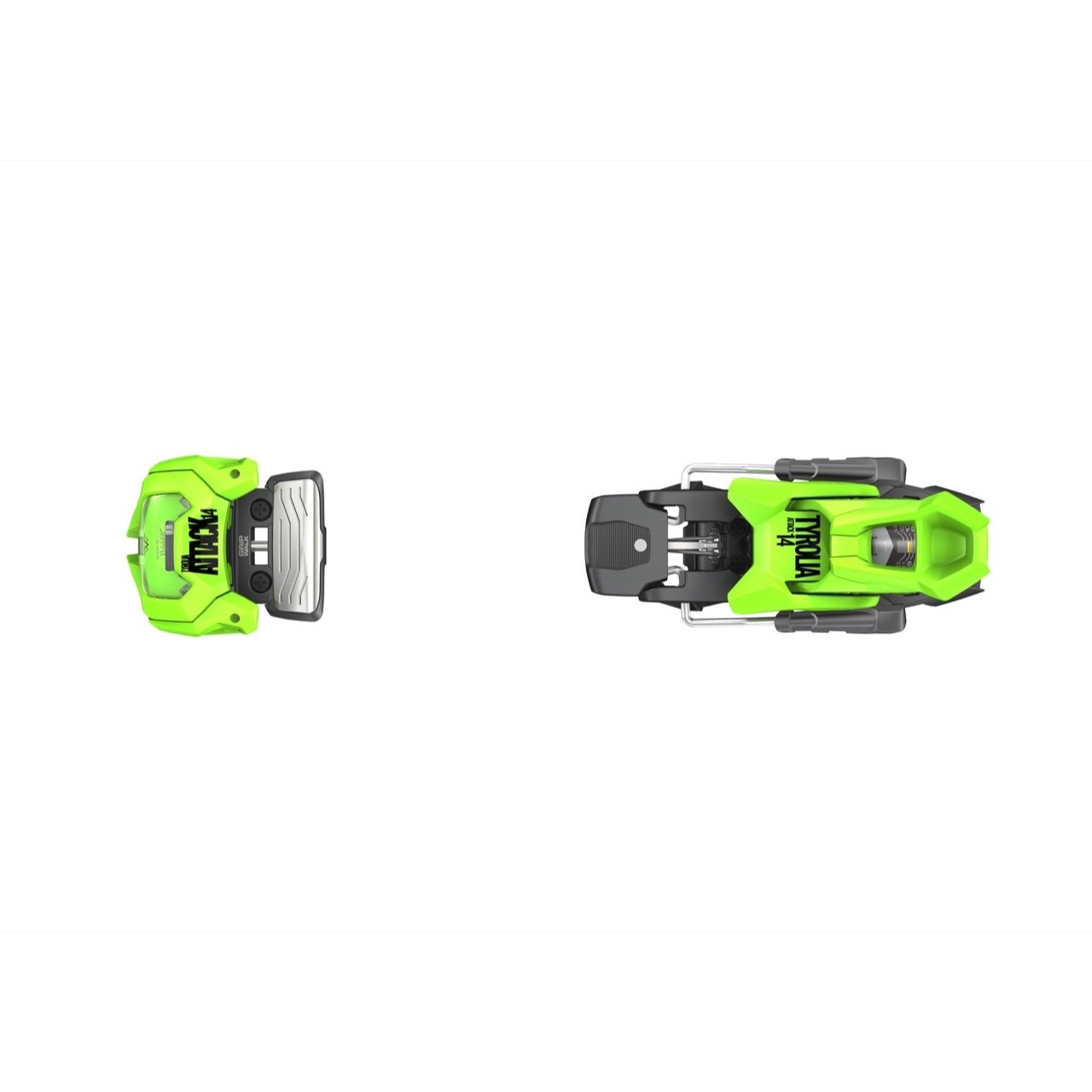 Tyrolia ATTACK 13ビンディング グリーン Tyrolia ATTACK 14 GW Ski Binding - Flash Yellow – Teton