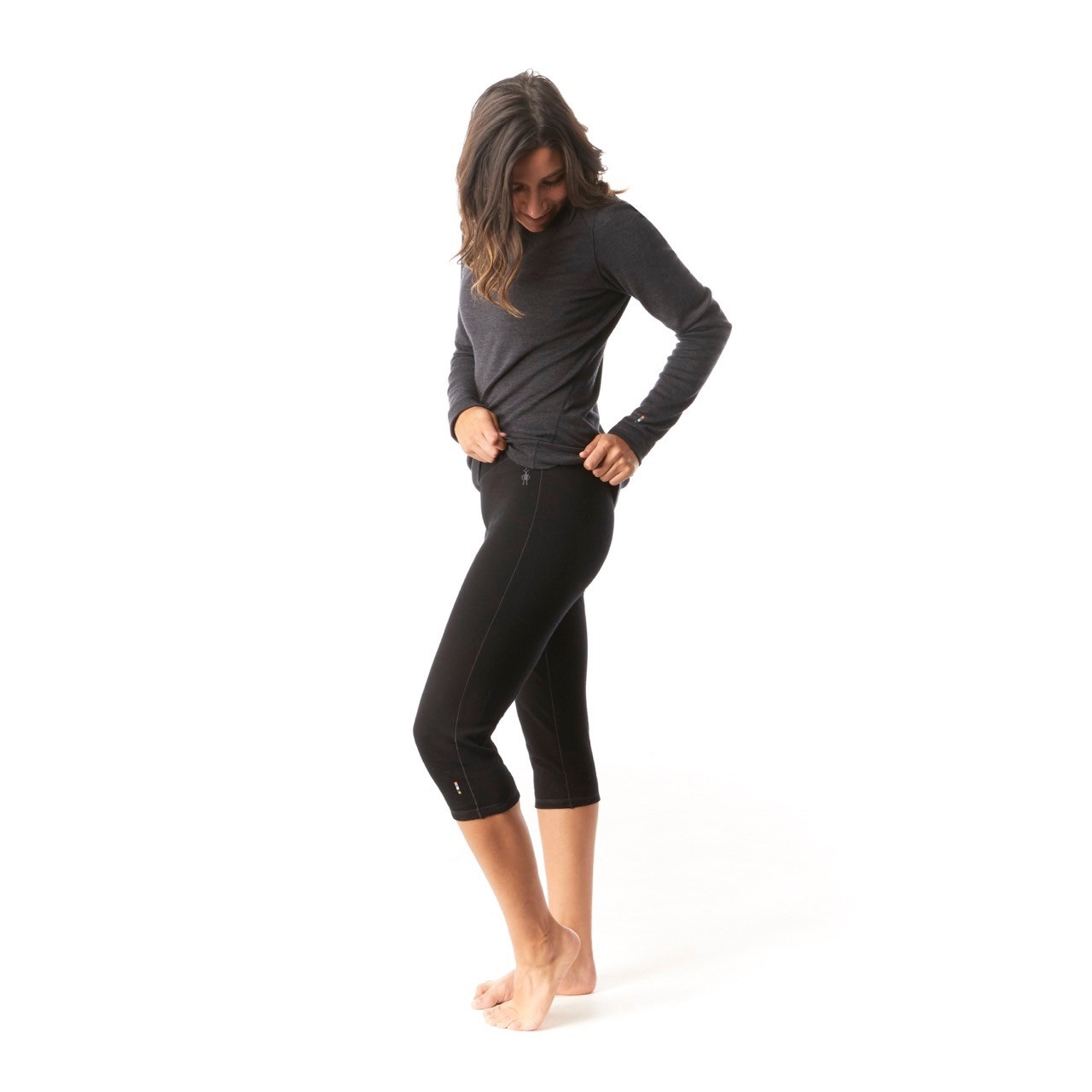 Smartwool, Pants & Jumpsuits, Smartwool Merino 25 Wool Thermal Base Layer  Pant Womens Xs Gray Leggings