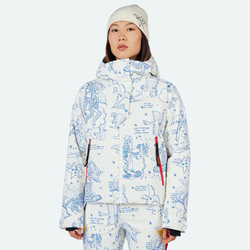 Rossignol Womens JCC Sublim Jacket Snow Angel