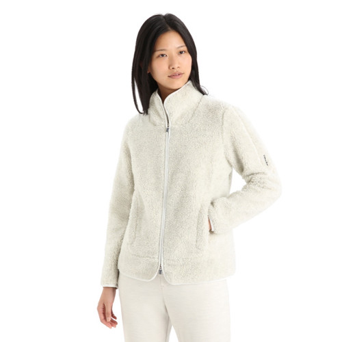 Icebreaker Women's RealFleece High Pile LS Zip Jacket - 2023