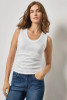 LILLA P  Women's Vintage Side Pleat Tank