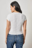 Lilla P Women's Ribbed Slub Crewneck Tee