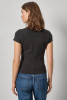 Lilla P Women's Ribbed Slub Crewneck Tee
