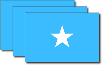 Somalia Flag Sticker (3 Pack)