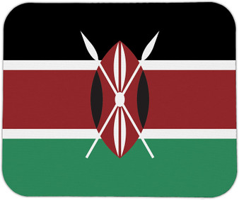 Kenya Flag Mouse Pad