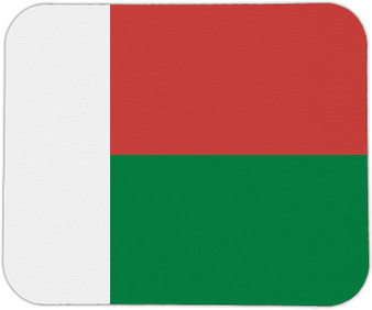 Madagascar Flag Mouse Pad