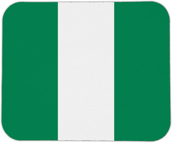 Nigeria Flag Mouse Pad
