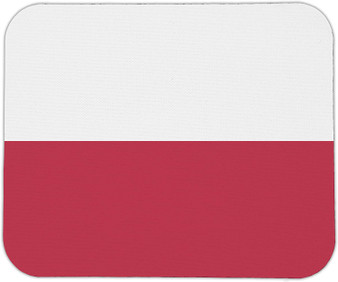 Poland Flag Mouse Pad