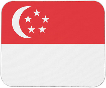 Singapore Flag Mouse Pad