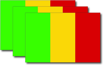 Mali Flag Sticker (3 Pack)