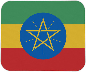 Ethiopia Flag Mouse Pad