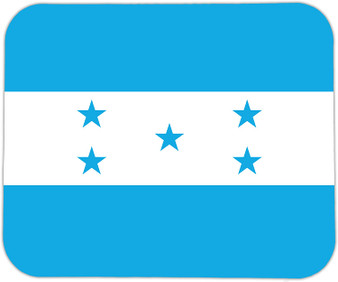 Honduras Flag Mouse Pad