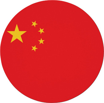 China Flag 7.5" Circular Mouse Pad