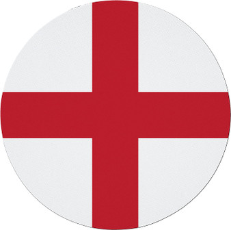 England Flag 7.5" Circular Mouse Pad
