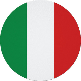 Italy Flag 7.5" Circular Mouse Pad