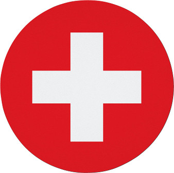 Switzerland Flag 7.5" Circular Mouse Pad