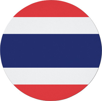 Thailand Flag 7.5" Circular Mouse Pad