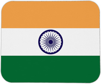 India Flag Mouse Pad