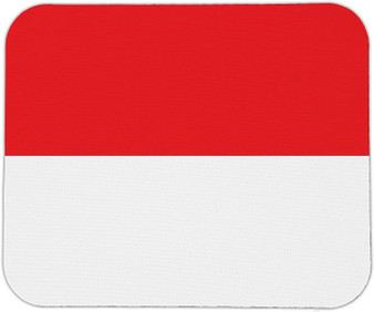 Indonesia Flag Mouse Pad