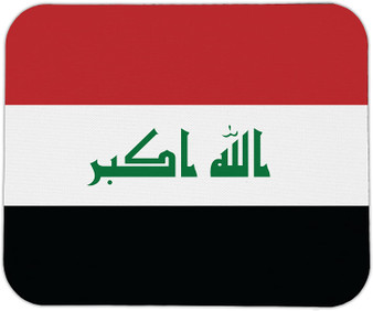 Iraq Flag Mouse Pad