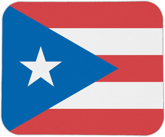 Puerto Rico Flag Mouse Pad