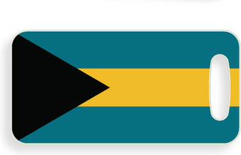 Bahamas Flag Luggage Tag