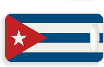 Cuba Flag Luggage Tag