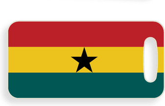 Ghana Flag Luggage Tag