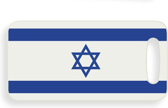 Israel Flag Luggage Tag