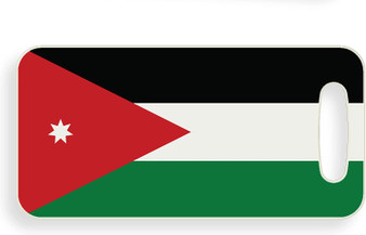 Jordan Flag Luggage Tag