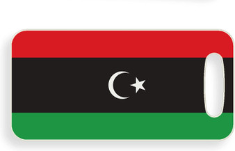 Libya Flag Luggage Tag