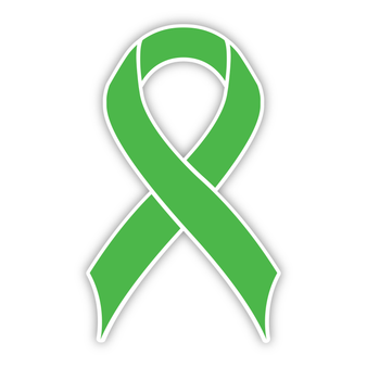 Gallbladder/Bile Duct Cancer (Kelly Green) Magnet - Qty 1