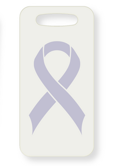 All Cancer Awareness Luggage Tag - Dual Sided All Cancer Awareness Luggage Tag - Dual Sided