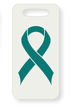 Black Melanoma Cancer Awareness Ribbon Car Magnet - Heavy Duty 3.5 X 7 Inches