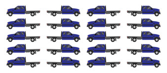 Blue Route Planning Tow Trucks Trucker Magnets Whiteboards Mapping Commercial Vehicle By DCM Solutions