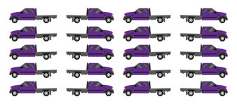 Purple Route Planning Tow Trucks Trucker Magnets Whiteboards Mapping Commercial Vehicle By DCM Solutions