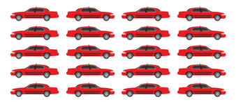 Red Route Planning Taxi Magnets Whiteboards Mapping Commercial Vehicles by DCM Solutions