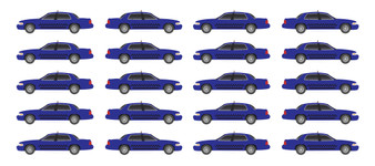 Blue Route Planning Taxi Magnets Whiteboards Mapping Commercial Vehicles by DCM Solutions