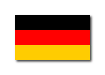 German Flag Bumper Magnet by DCM Solutions