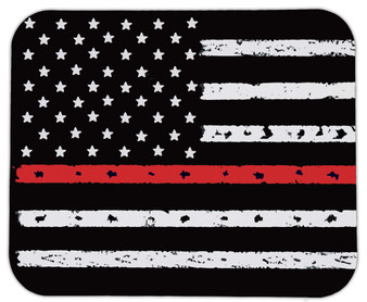 Thin Red Line Mouse Pad by DCM Solutions