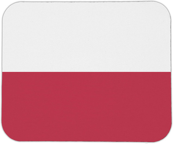 Poland Flag Mouse Pad