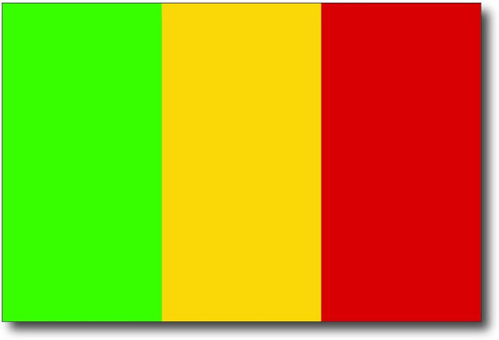 Mali Flag Magnet