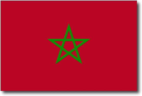 Morocco Flag Magnet